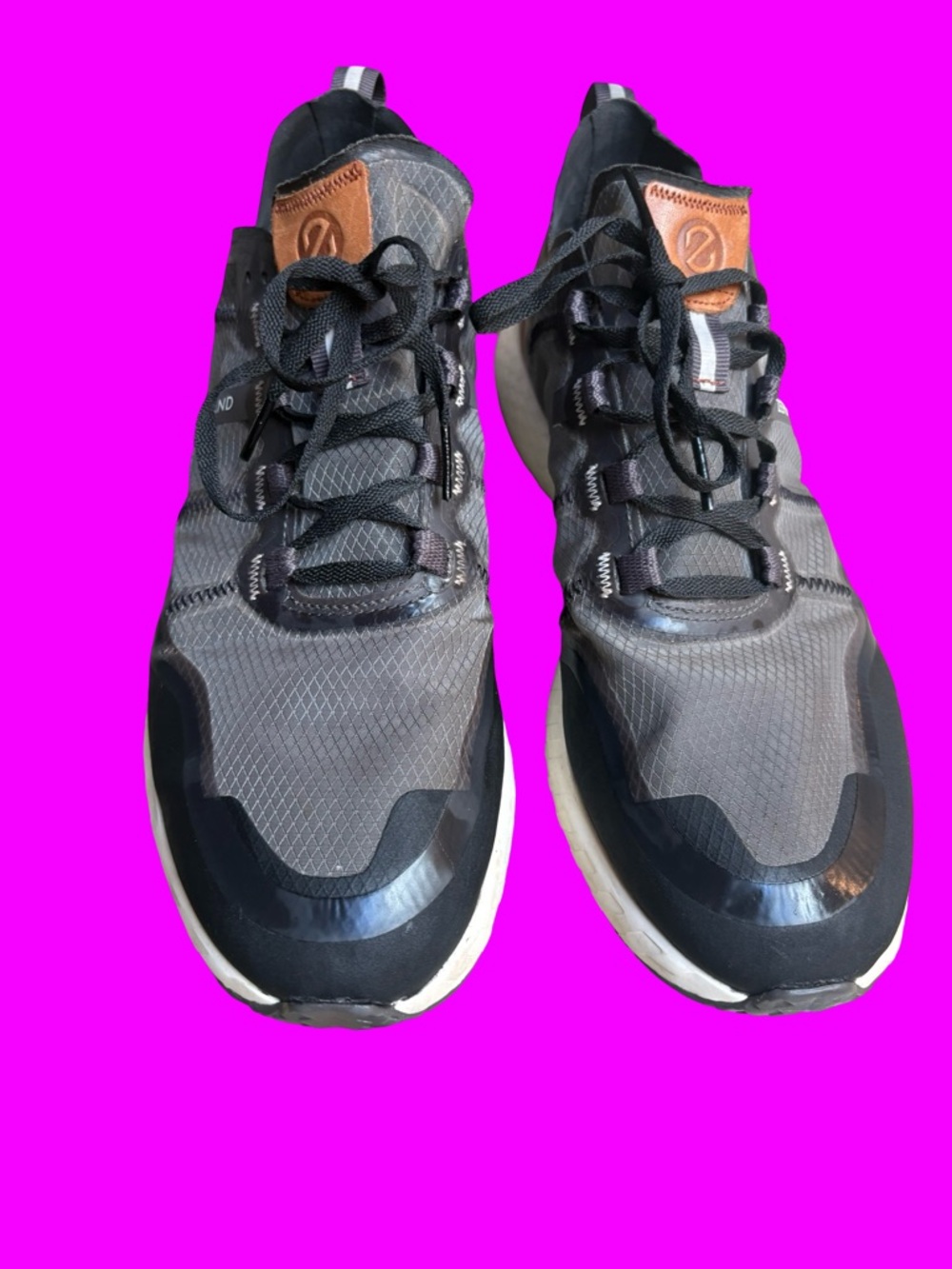 Cole Haan Zerogrand Gray and Black Mesh Men's Athletic Sneakers Size 11